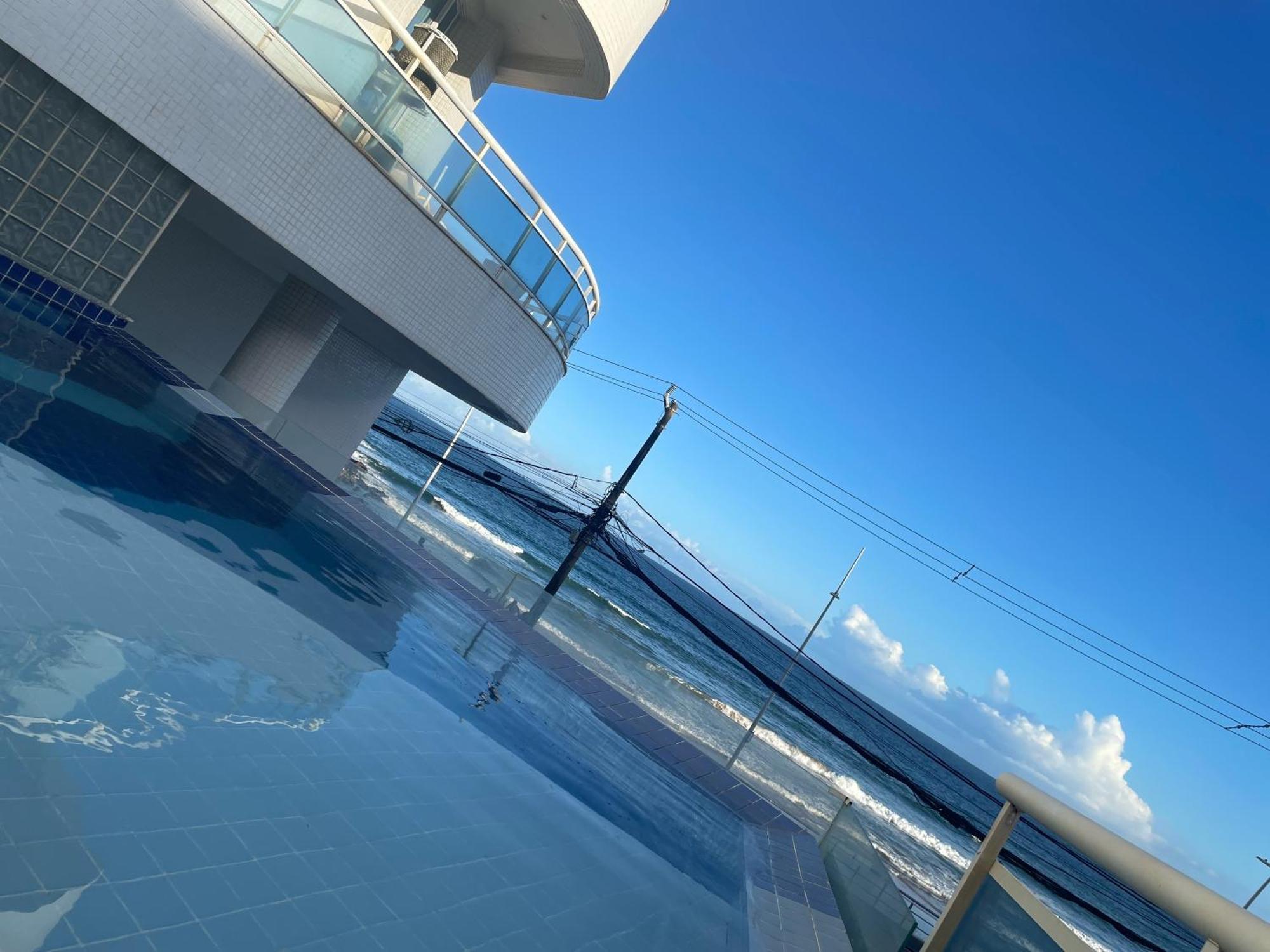 Apartamento Ondina Porto Com Vista Para O Mar Salvador Bagian luar foto