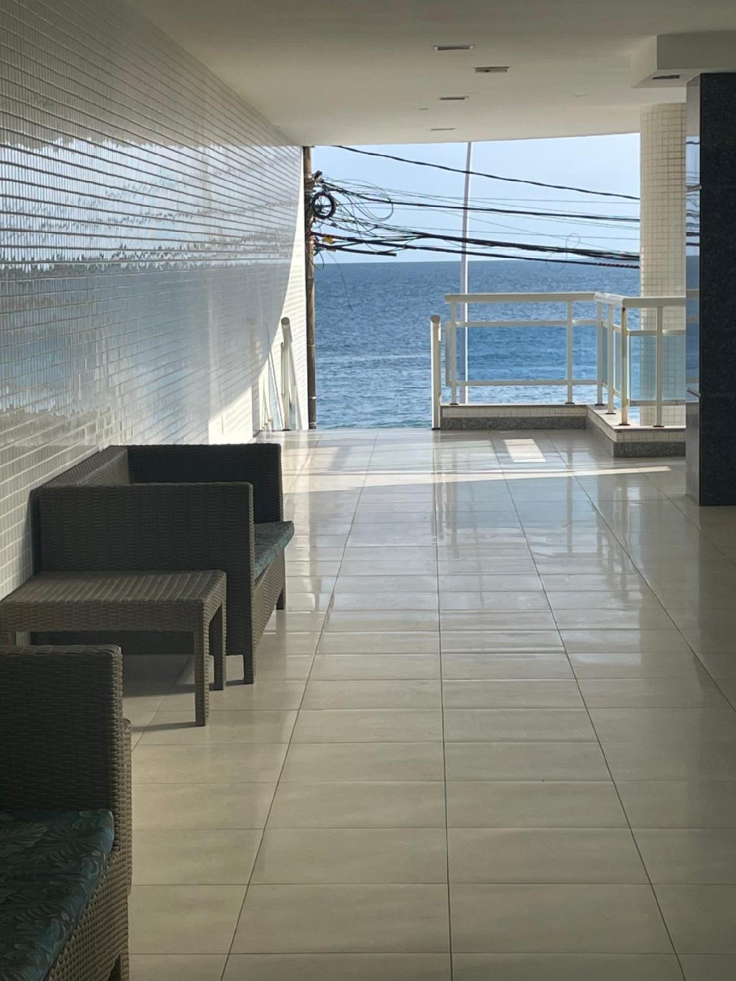 Apartamento Ondina Porto Com Vista Para O Mar Salvador Bagian luar foto